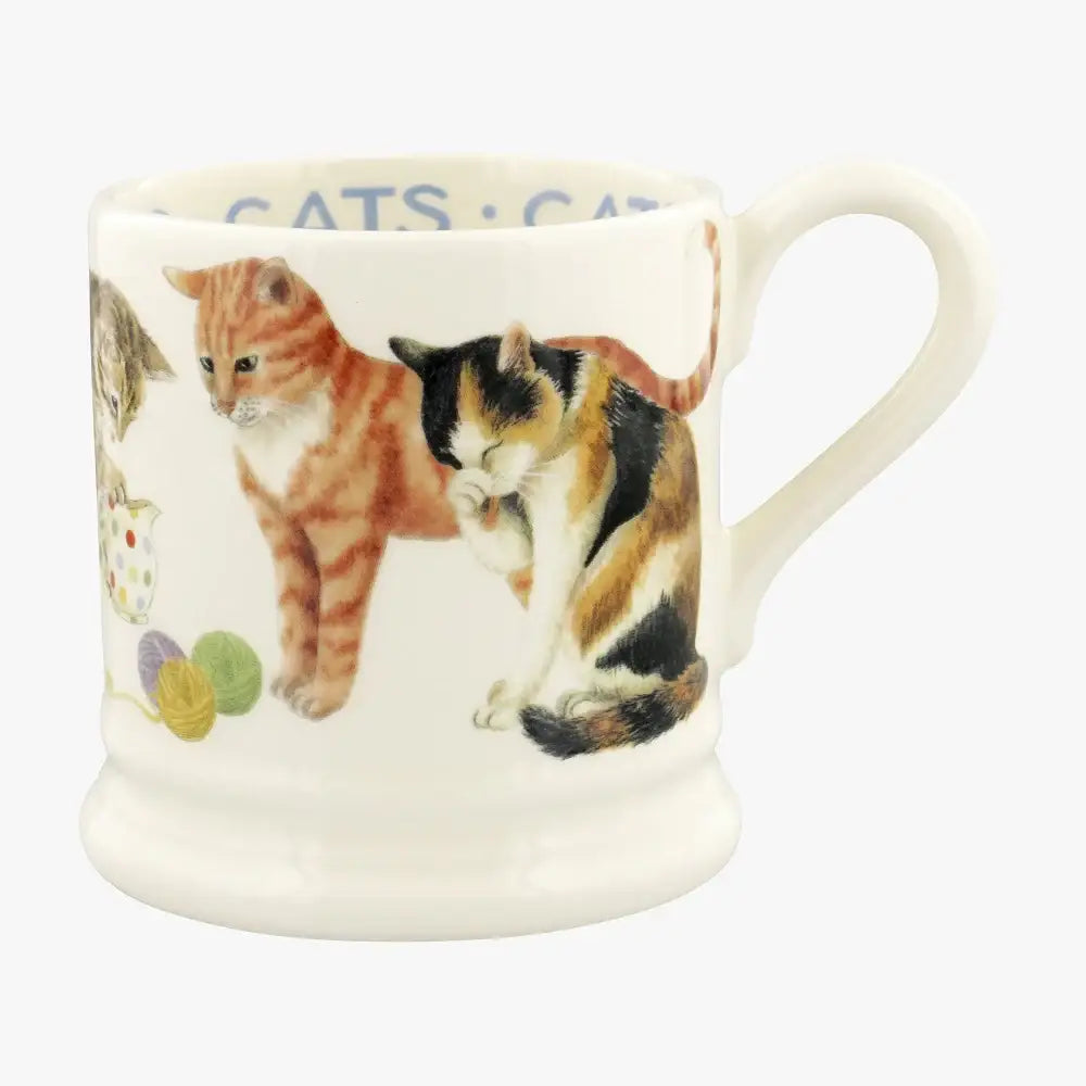 Emma Bridgewater Cats Cats All Over 1/2 Pint Mug