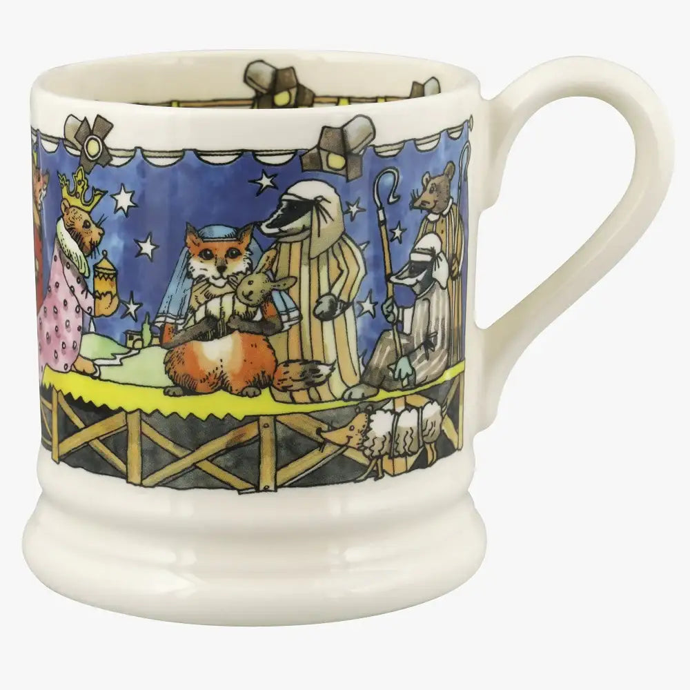 Emma Bridgewater Year In The Country Nativity Scene 1/2 Pint Mug
