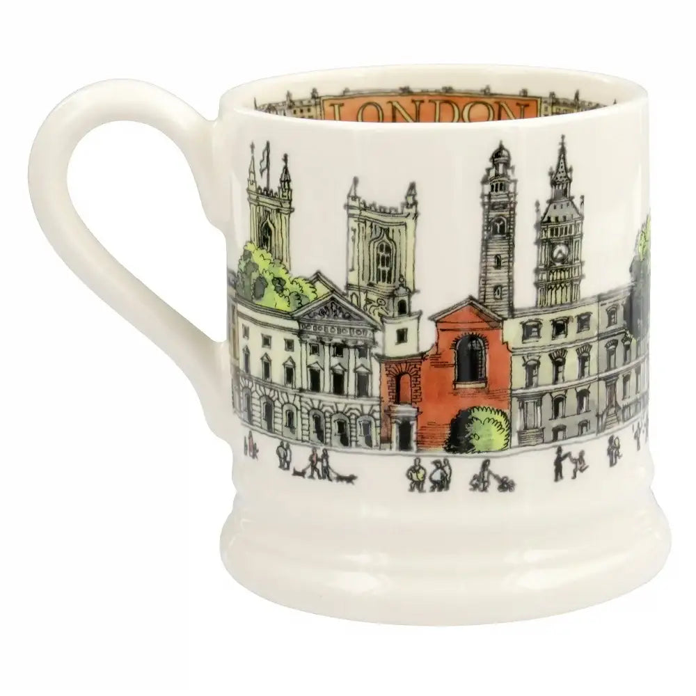 Emma Bridgewater London Set Of 2 1/2 Pint Mugs