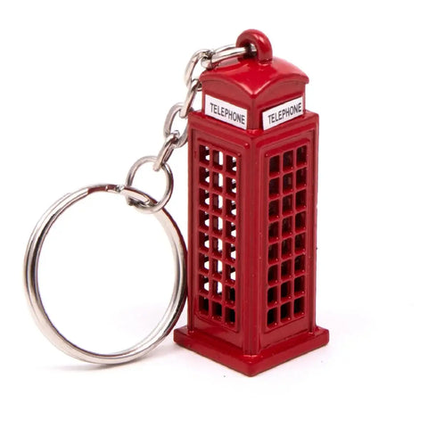 Elgate Telephone Box Keyring Metal