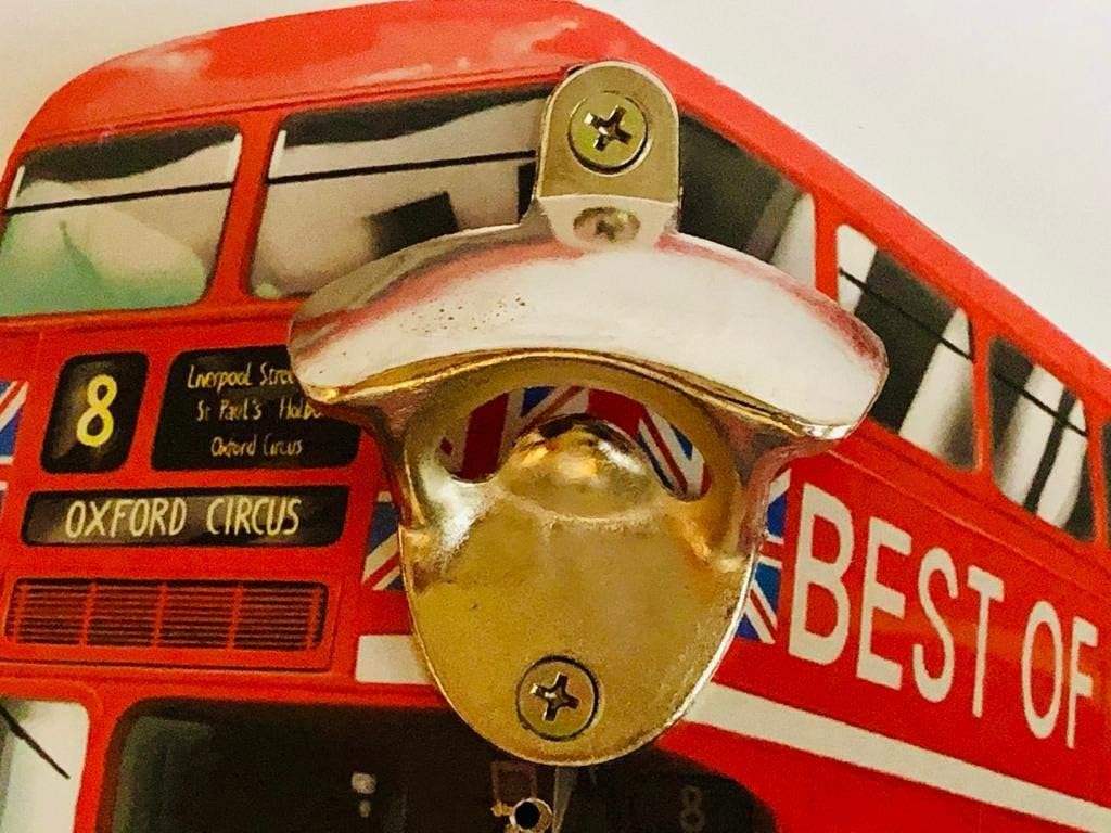 Elgate Bus Wall Bottle Opener
