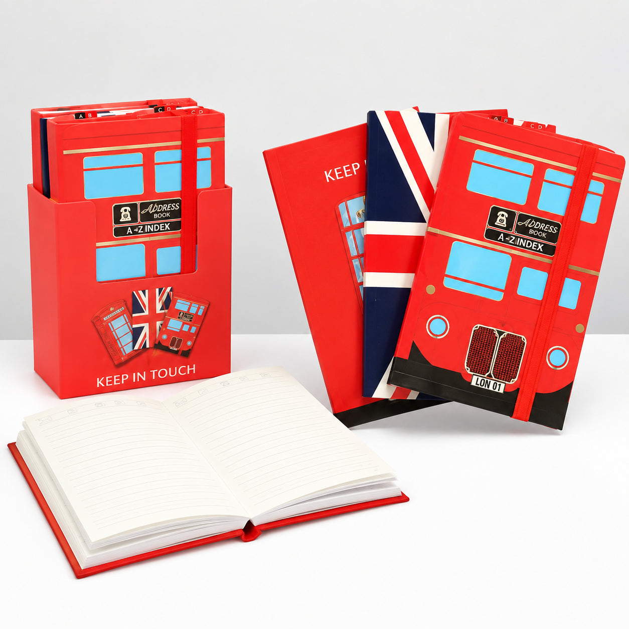 Elgate London Mini Notebooks Set Of 3 London mini notebook set product image