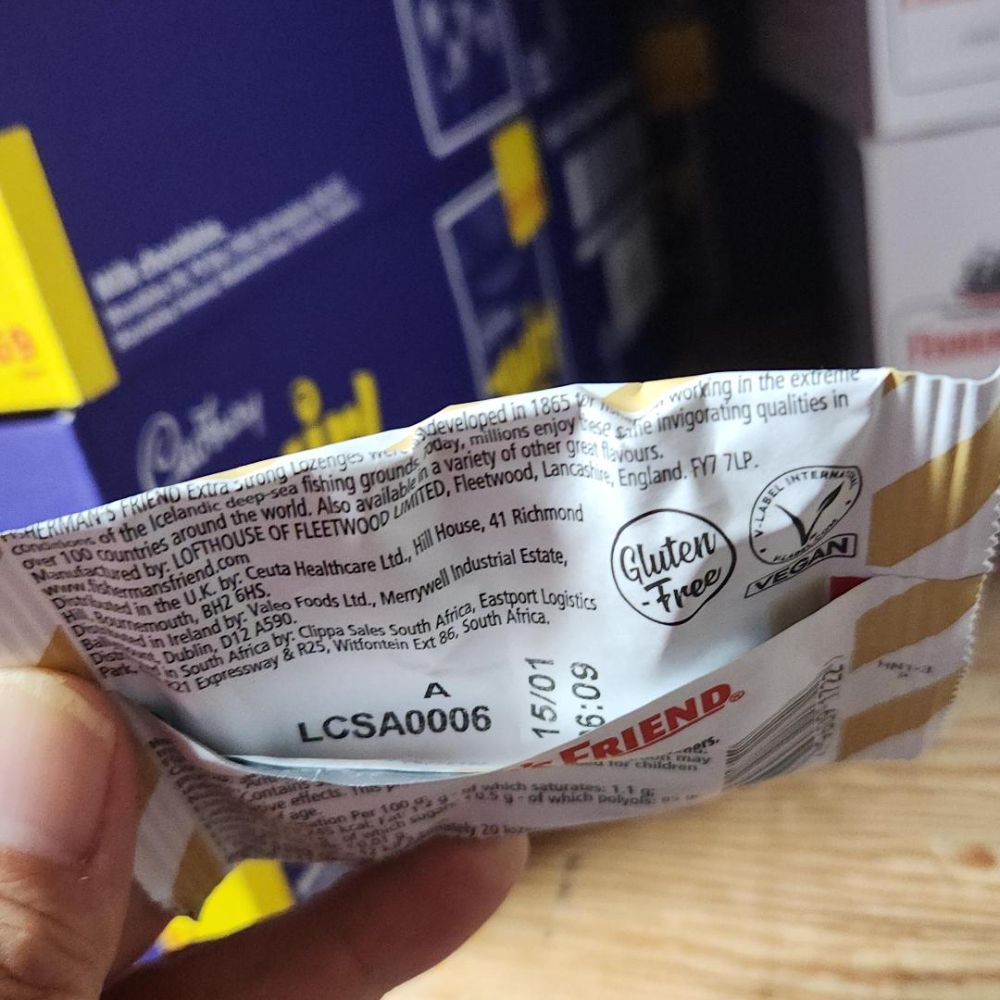 Fisherman's Friend Sugar Free Honey Lemon Lozenges 25g