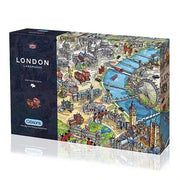 Gibsons London Landmarks Jigsaw 1000 Pieces Puzzle