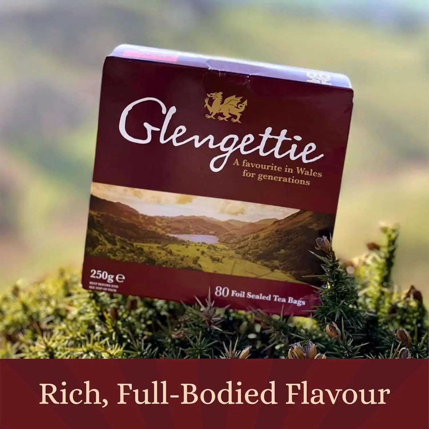 Glengettie Tea (80 Foil Sealed Tea Bags)