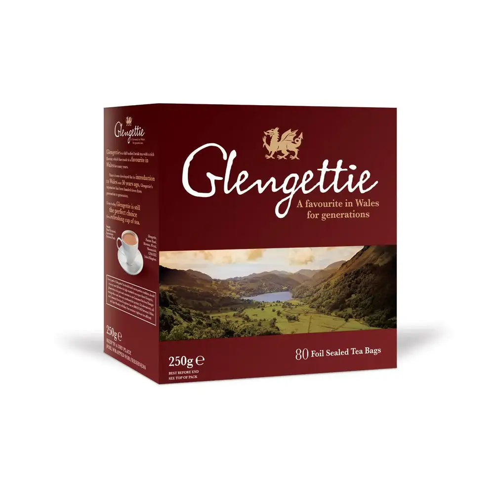 Glengettie Tea (80 Foil Sealed Tea Bags)