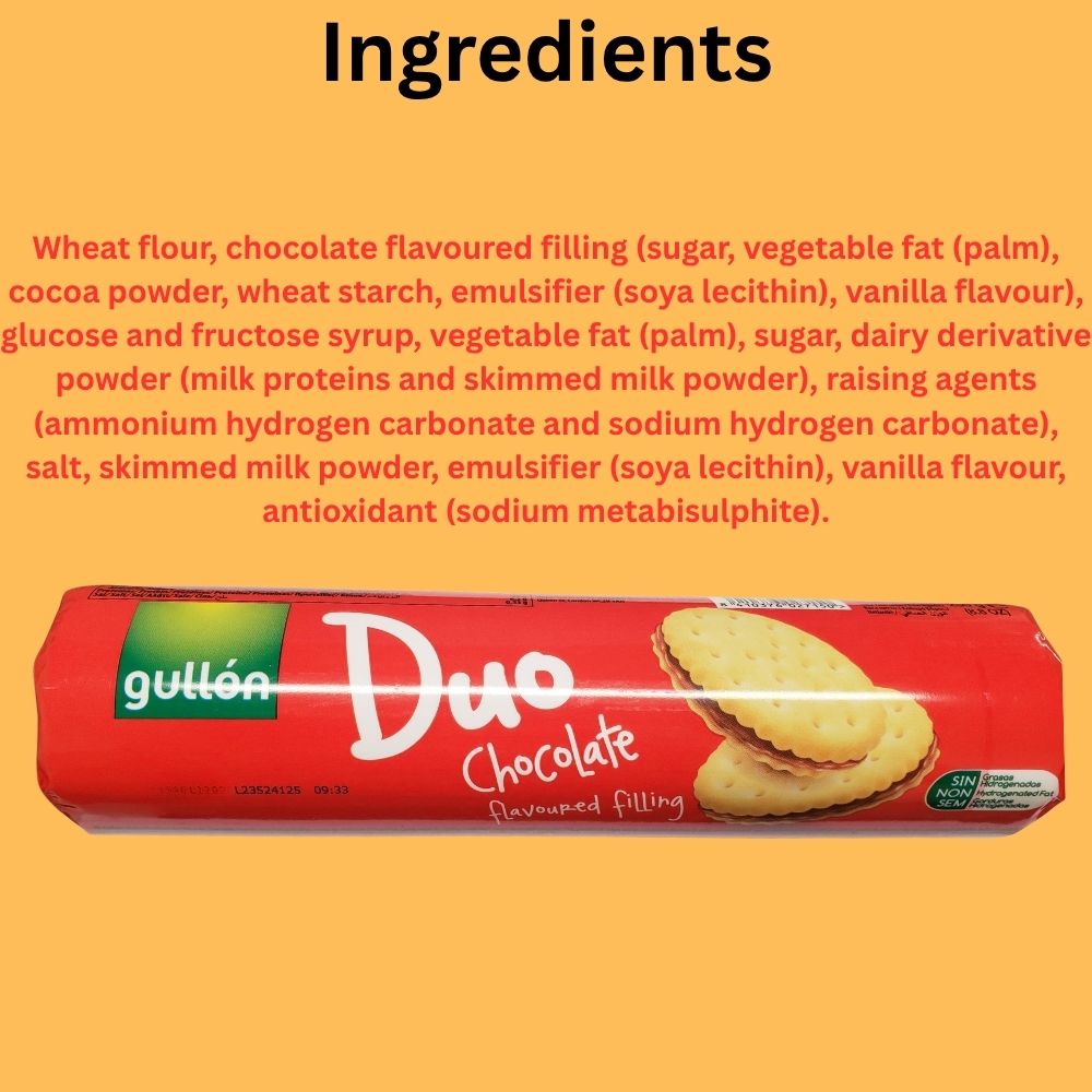Gullon Duo Chocolate Biscuits 250g