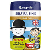 Homepride pre-sieved self raising flour 1.5kg iconic Fred pack