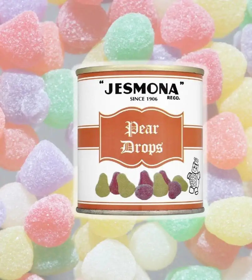 Jesmona Pear Drops Sweets Tin 250g