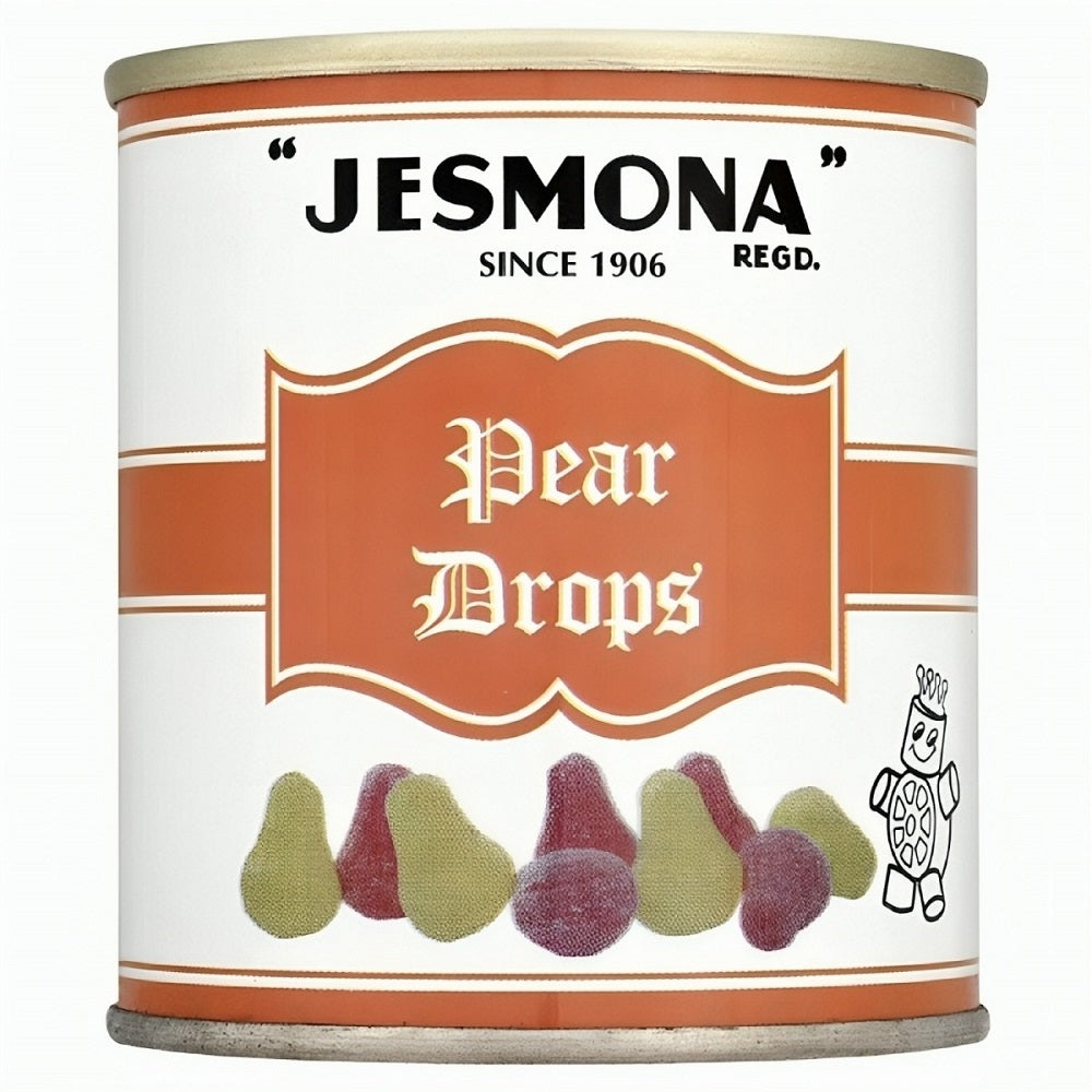 Jesmona Pear Drops Sweets Tin 250g product image