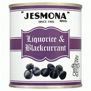 Jesmona Liquorice & Blackcurrant Sweets Tin 250g