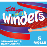 Kellogg's Fruit Winders Doubles Strawberry & Blackcurrant (5x17g)