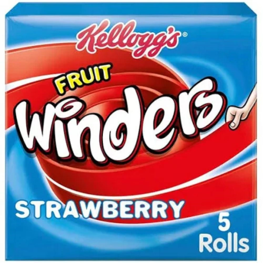 Kellogg's Fruit Winders Rolls Strawberry (5x17g)