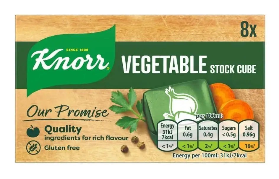 Knorr Vegetable Stock 8 Cubes 80g