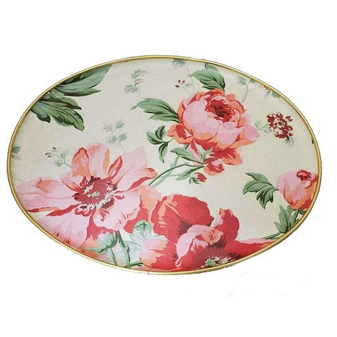 Keswick's Cantate Pattern 18"x 14" (460mm x 360mm) Oval Tray - British Food Supplies