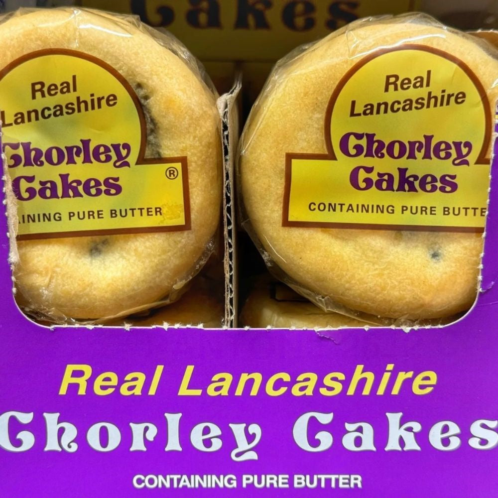 Real Lancashire Chorley Cakes 4pk