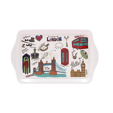 Lesser & Pavey London Sketch Large Tray - British Food Supplies