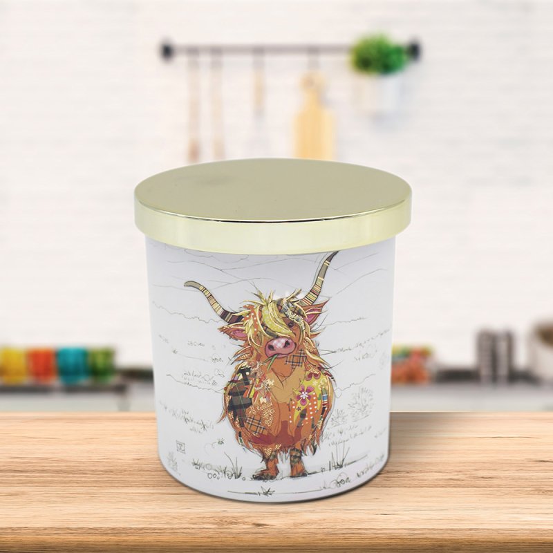 Lesser & Pavey Hamish Highland Cow Candle