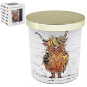 Lesser & Pavey Hamish Highland Cow Candle