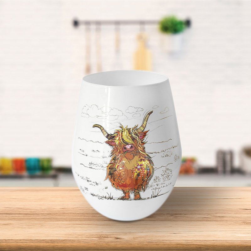 Lesser & Pavey Highland Hamish Stemless Glass