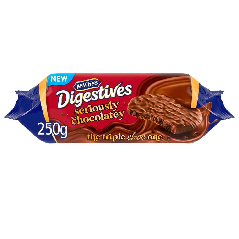 McVitie's Seriously Chocolate Digestives 250g