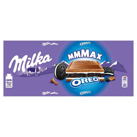 Milka Chocolate Oreo, Large Bar 300g - British Food Supplies