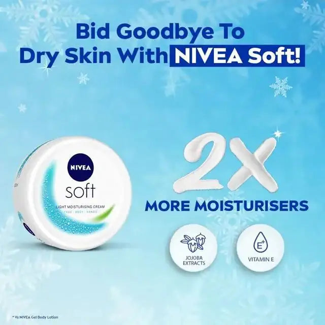 Nivea Soft Refreshingly Soft Moisturizing Cream 200ml