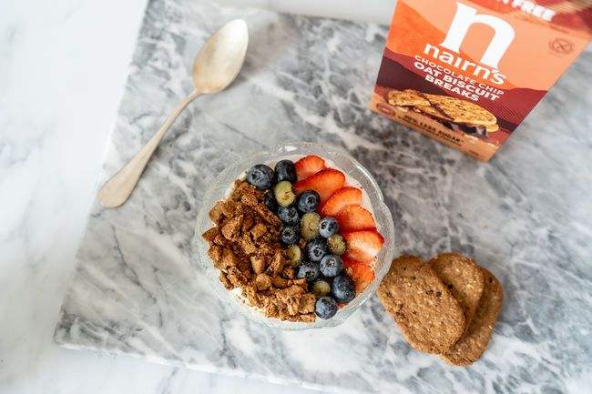 Nairn's Chocolate Gluten Free Chip Oat Biscuit Breaks 160g