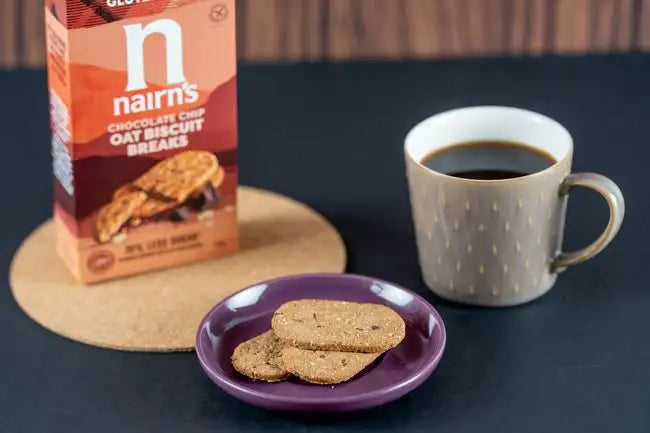 Nairn's Chocolate Gluten Free Chip Oat Biscuit Breaks 160g