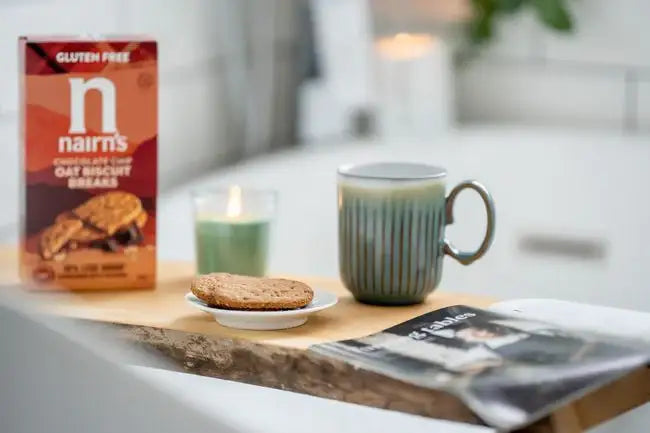 Nairn's Chocolate Gluten Free Chip Oat Biscuit Breaks 160g