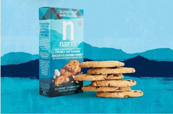 Nairn's Gluten Free Dark Chocolate & Coconut Biscuit Break Chunky 160g