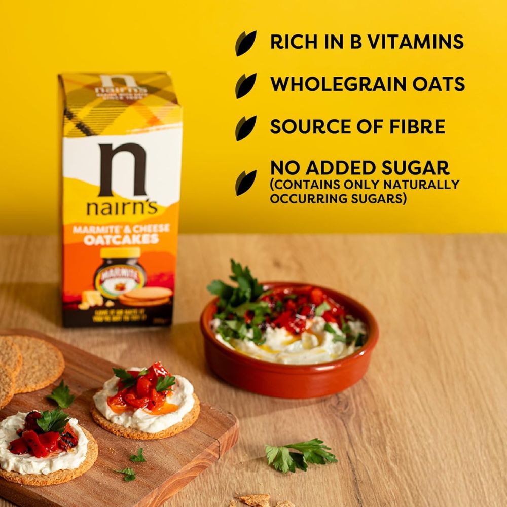 Nairns Marmite & Cheese Oatcake 200g