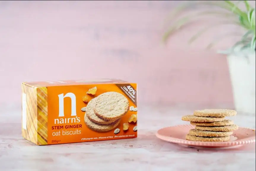 Nairns Stem Ginger Oat Cookies 200g