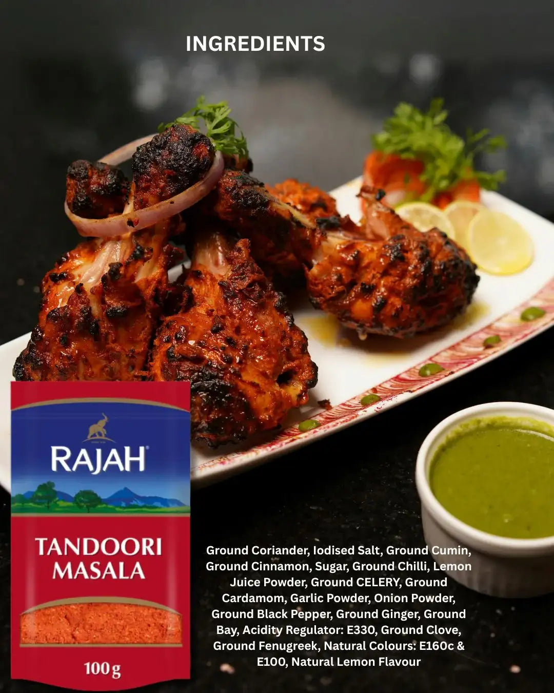 Rajah Tandoori Masala 100g