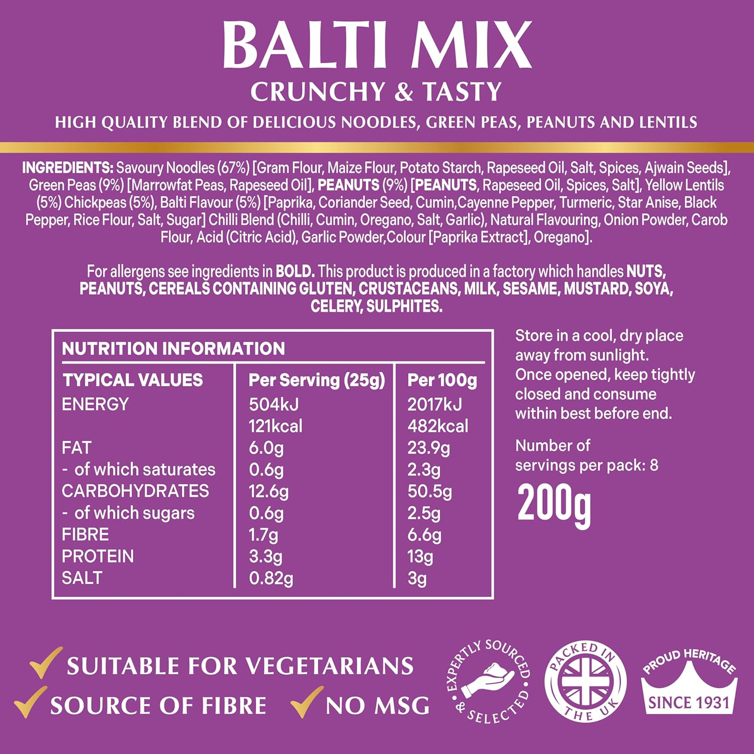 Rajah Balti Mix 200g