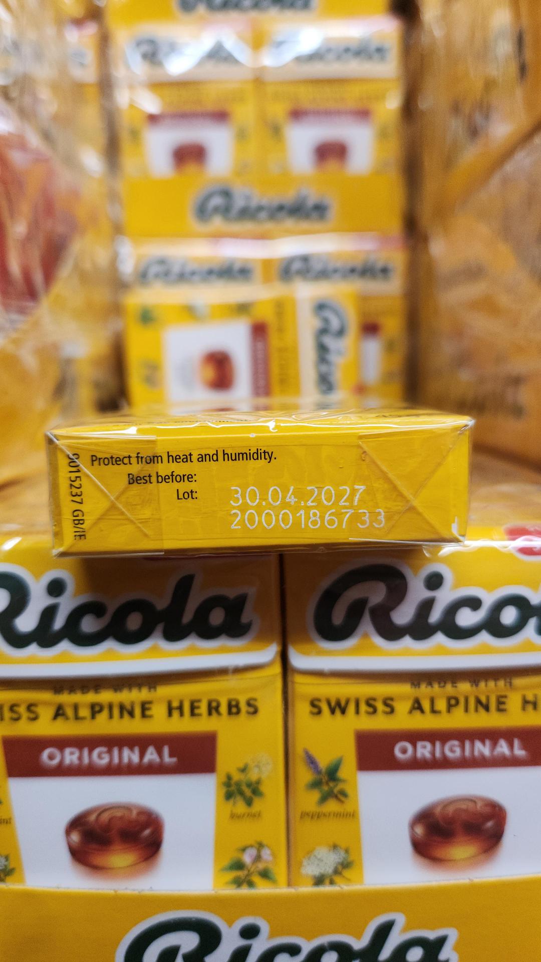 Ricola The Original Sugar Free Swiss Herbal Sweets 45g