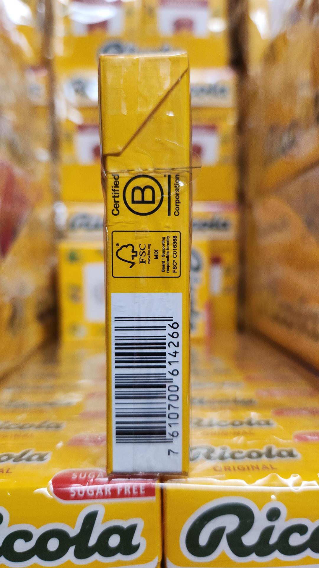 Ricola The Original Sugar Free Swiss Herbal Sweets 45g