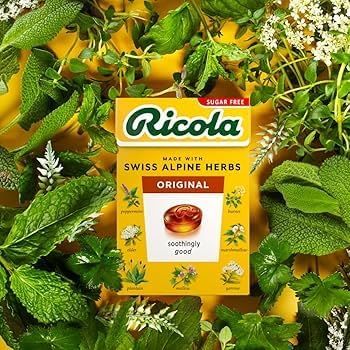 Ricola The Original Sugar Free Swiss Herbal Sweets 45g