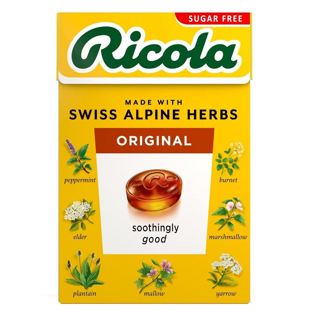 Ricola The Original Sugar Free Swiss Herbal Sweets 45g