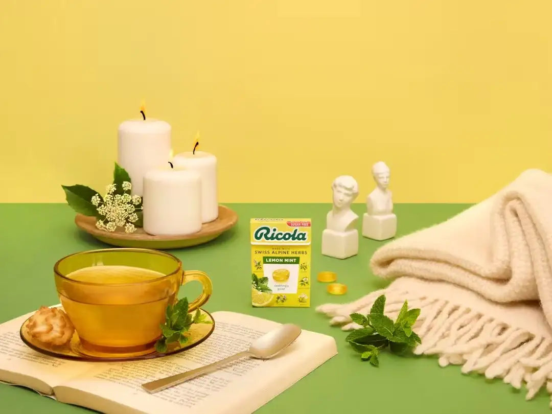 Ricola Sugar Free Lemon Mint with Vitamin C 45g