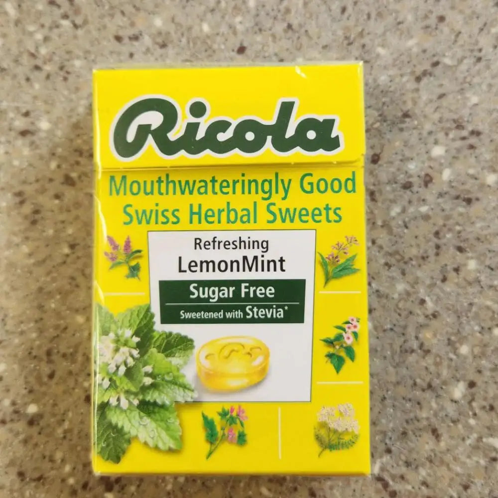 Ricola Sugar Free Lemon Mint with Vitamin C 45g