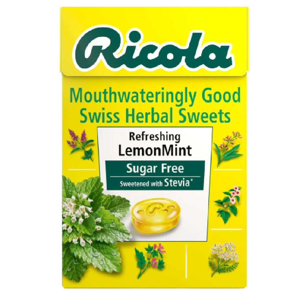 Ricola Sugar Free Lemon Mint with Vitamin C 45g product image