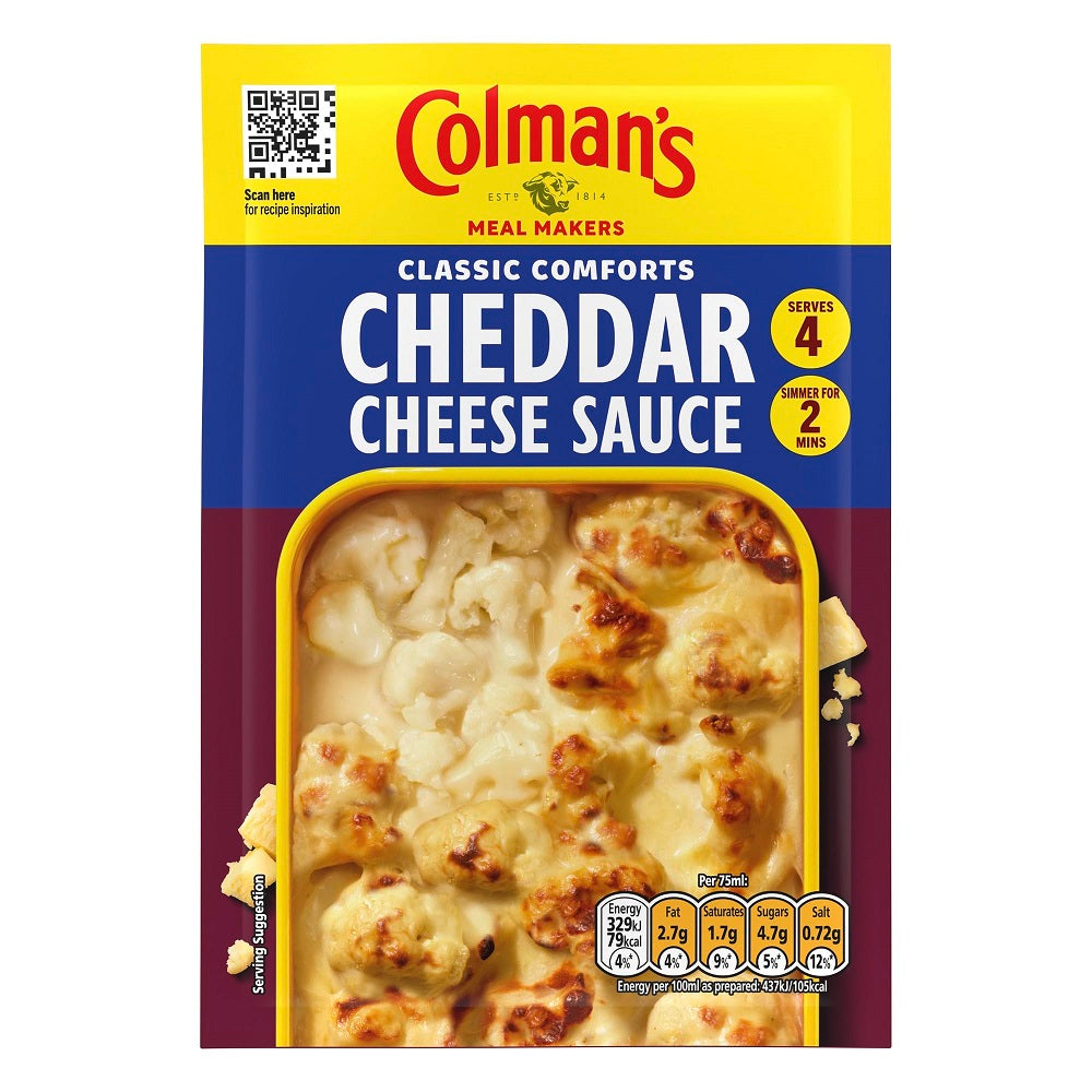 Colman's Classic Comforts Cheddar Cheese Sauce Mix 40 g product image