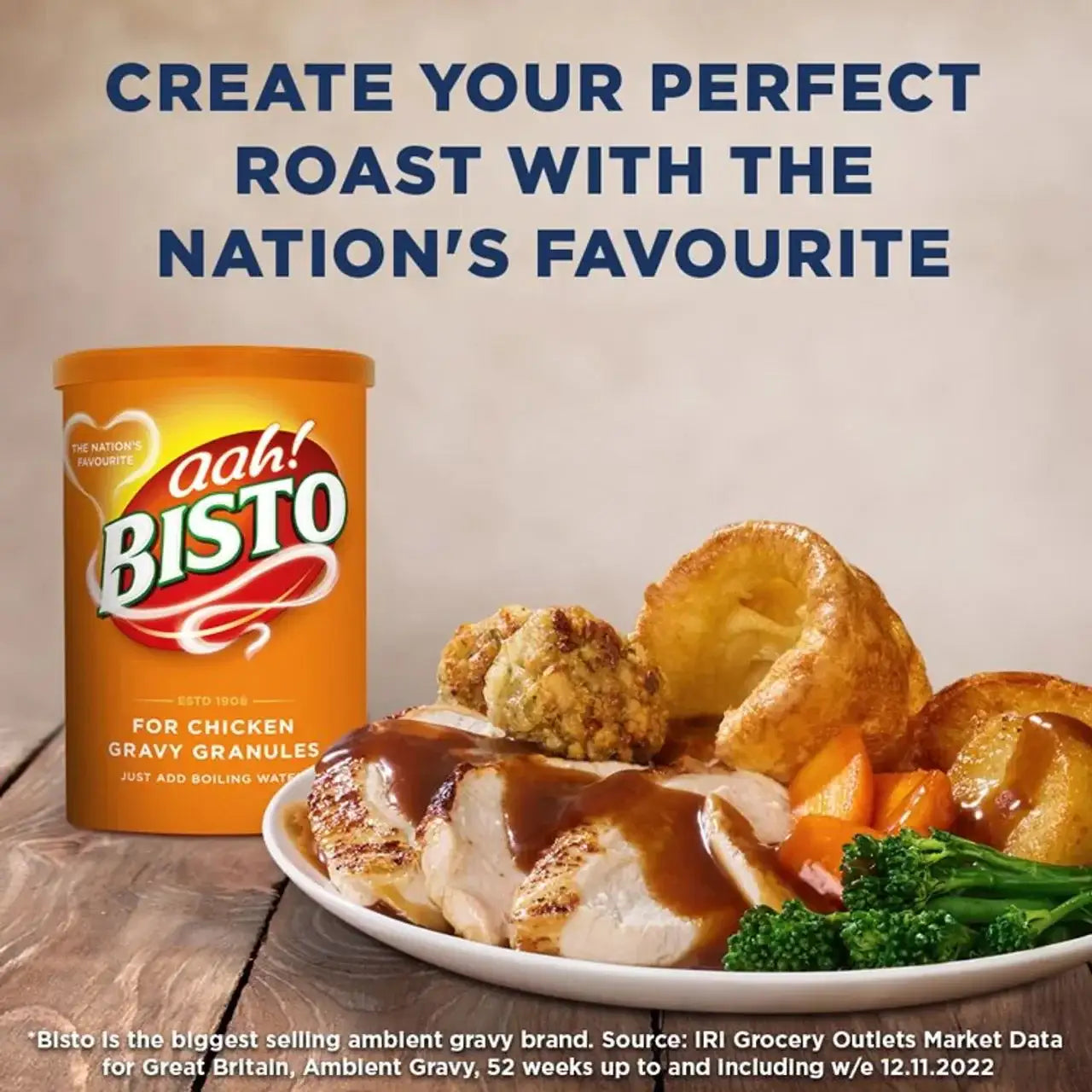 Bisto Chicken Gravy Granules 190g
