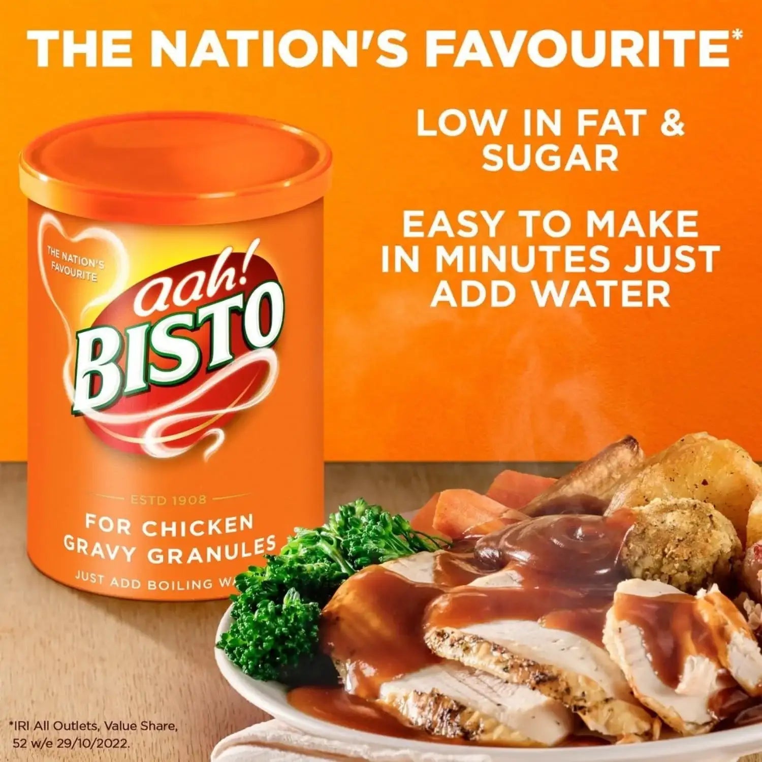 Bisto Chicken Gravy Granules 190g