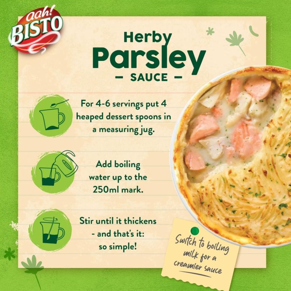 Bisto Parsley Sauce Mix 170g