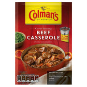 Colman's Classic Comforts Beef Casserole Recipe Mix 40g Seasoning Mix Sachet