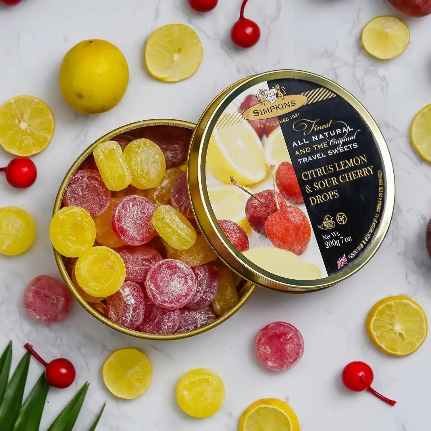 Simpkins Citrus Lemon & Sour Cherry 200g