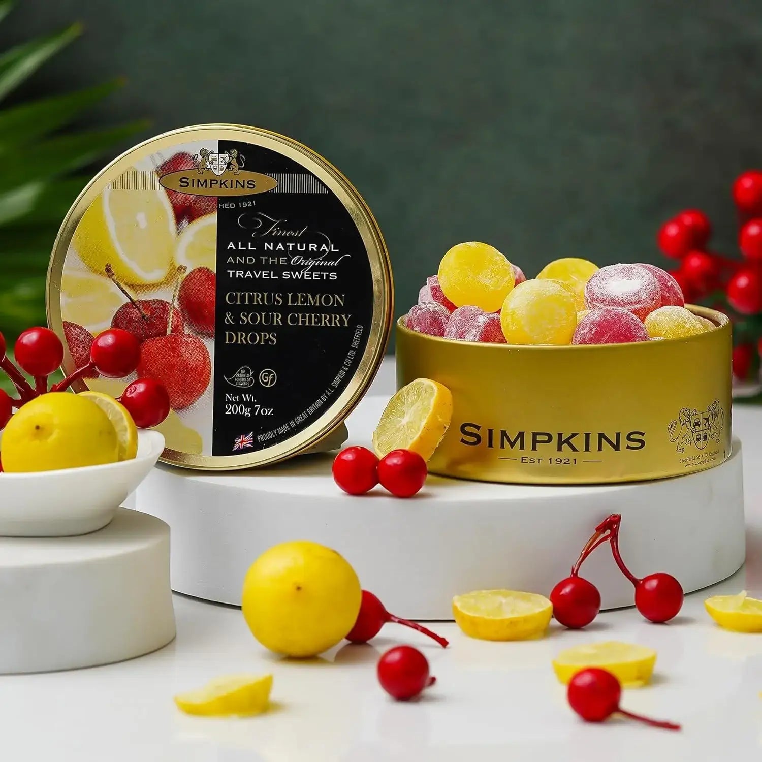 Simpkins Citrus Lemon & Sour Cherry 200g