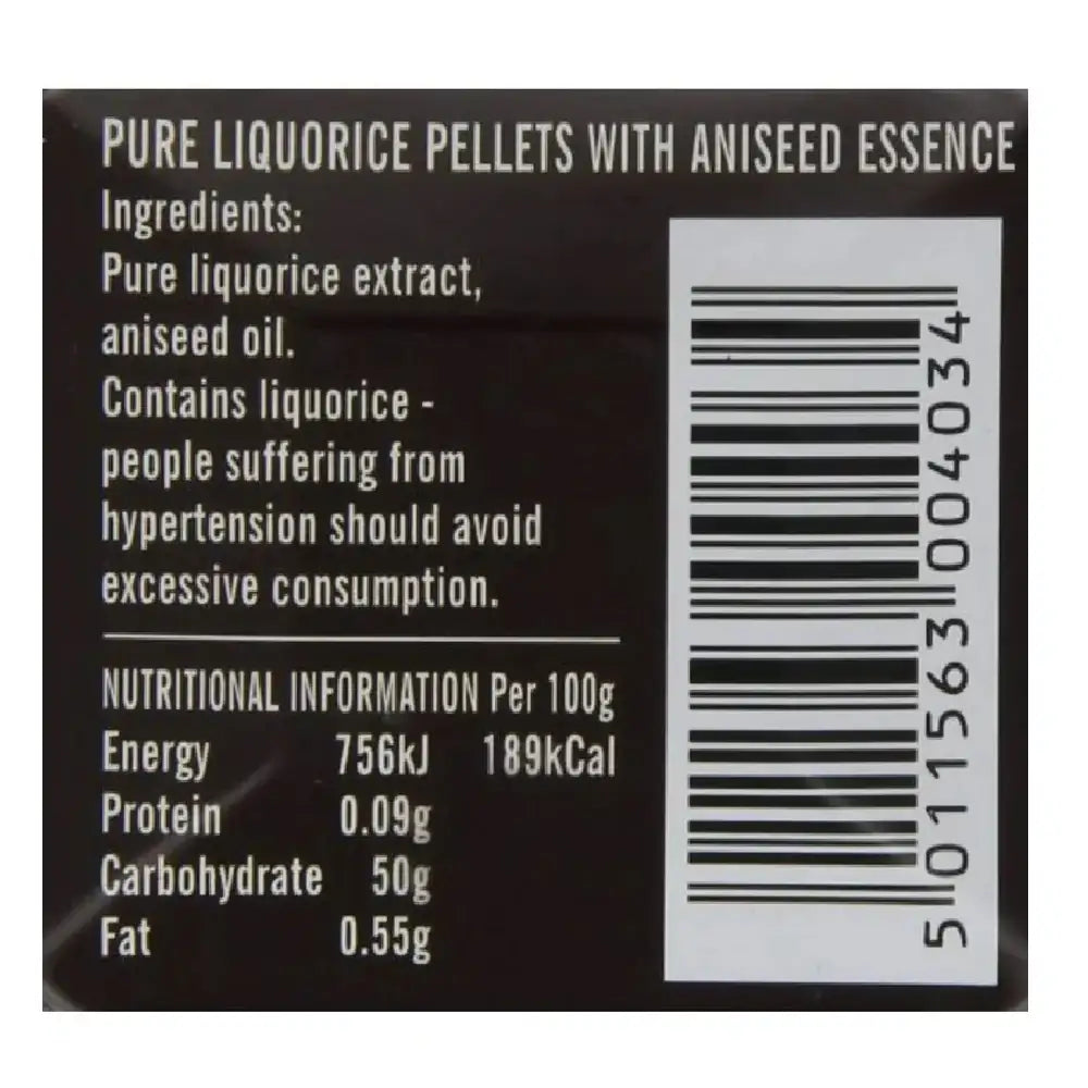 Simpkins Nipits Liquorice Pellets 12g